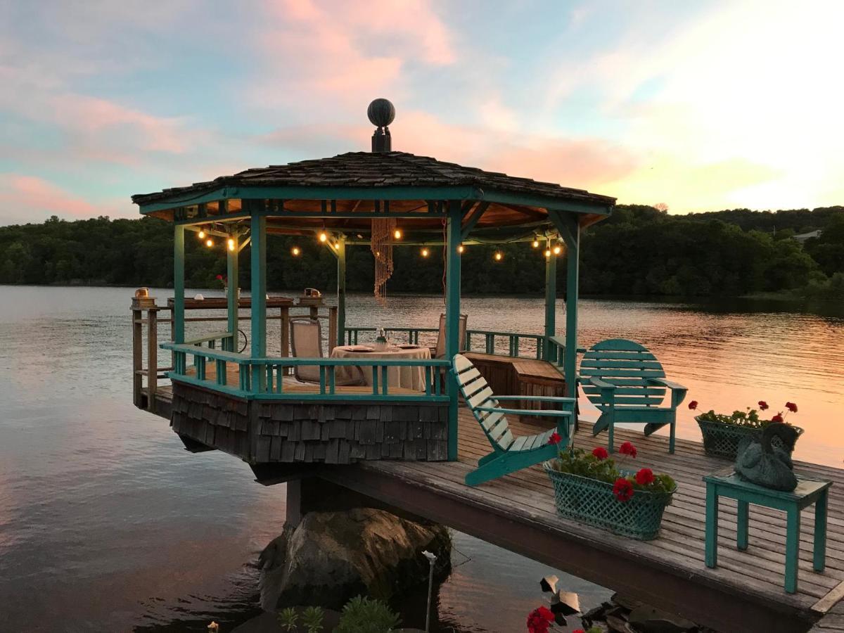 Hudson Riverfront Home Catskill Exterior foto