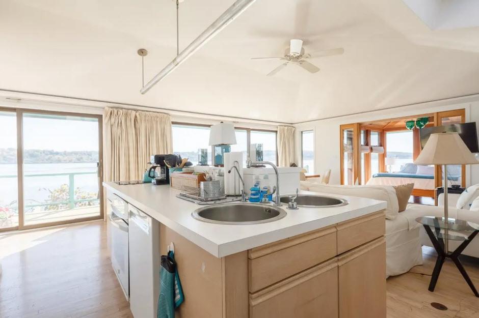 Hudson Riverfront Home Catskill Exterior foto
