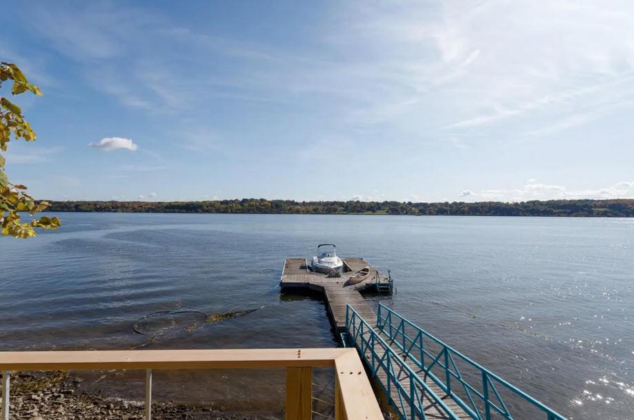 Hudson Riverfront Home Catskill Exterior foto