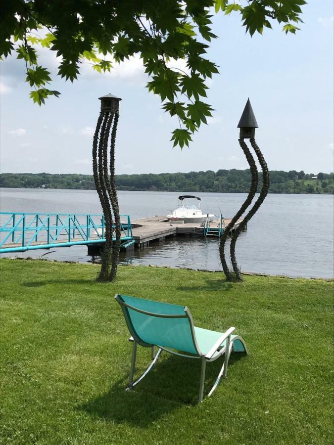 Hudson Riverfront Home Catskill Exterior foto
